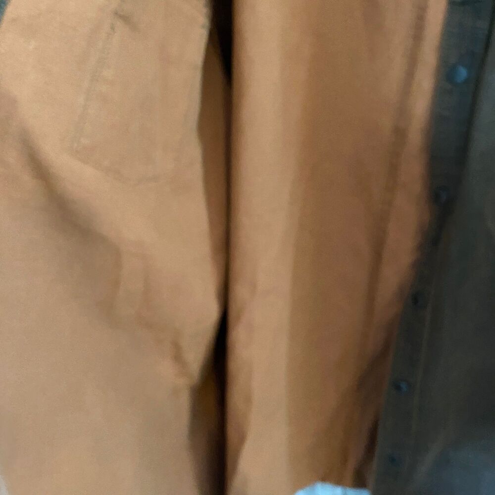 Red Head Ranch snap front brown shirt jacket - Picture 6 of 7